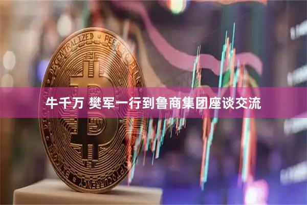 牛千万 樊军一行到鲁商集团座谈交流