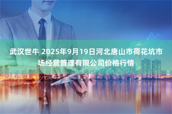 武汉世牛 2025年9月19日河北唐山市荷花坑市场经营管理有限公司价格行情